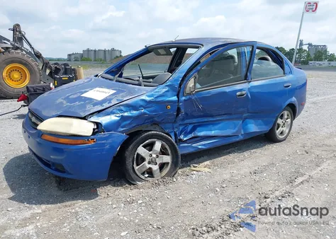 2004 Chevrolet Aveo Ls from USA, damaged, VIN KL1TJ52644B229520